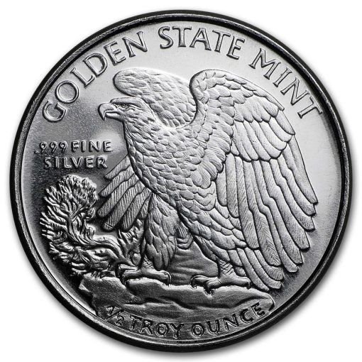 新品) アメリカ「ウォーキング・リバティ」純銀 1/2オンス メダル