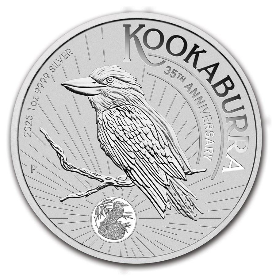 2025 (New) Australian Kookaburra Silver 1 oz Coin PCGS MS70 (FirstStrike, Kook Label) - Image 2