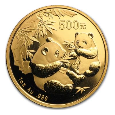 2006年 (新品) 中国「パンダ」純金 1オンス 金貨