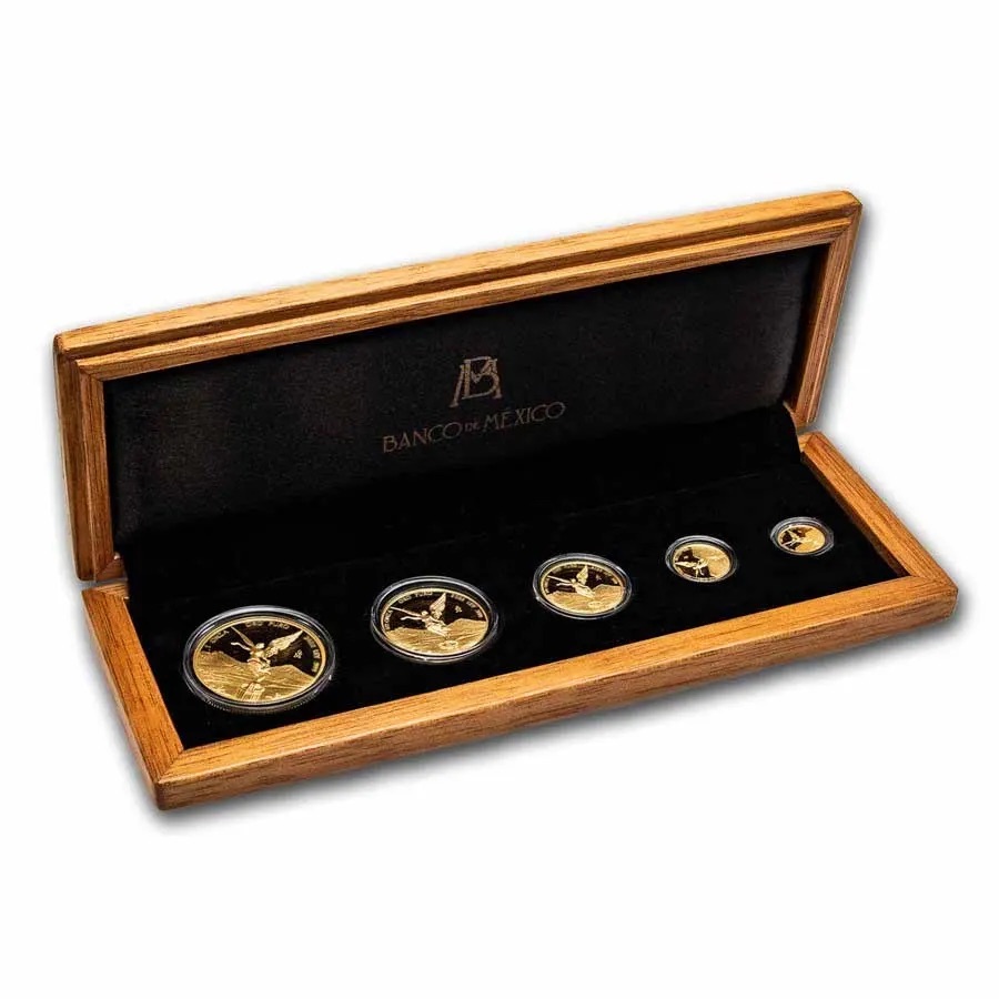 2024 (New) Mexico Libertad Gold Proof Coin【5 Coin Set】 - Image 7
