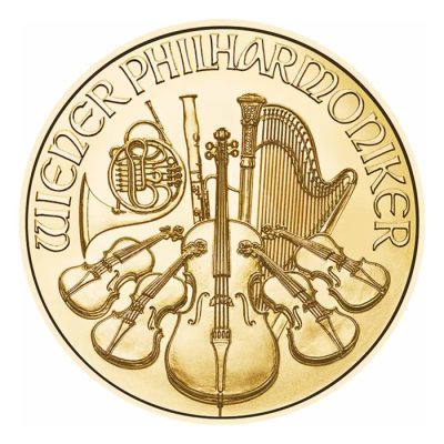 2026 (New) Austrian Philharmonic Gold 1/2 oz Coin
