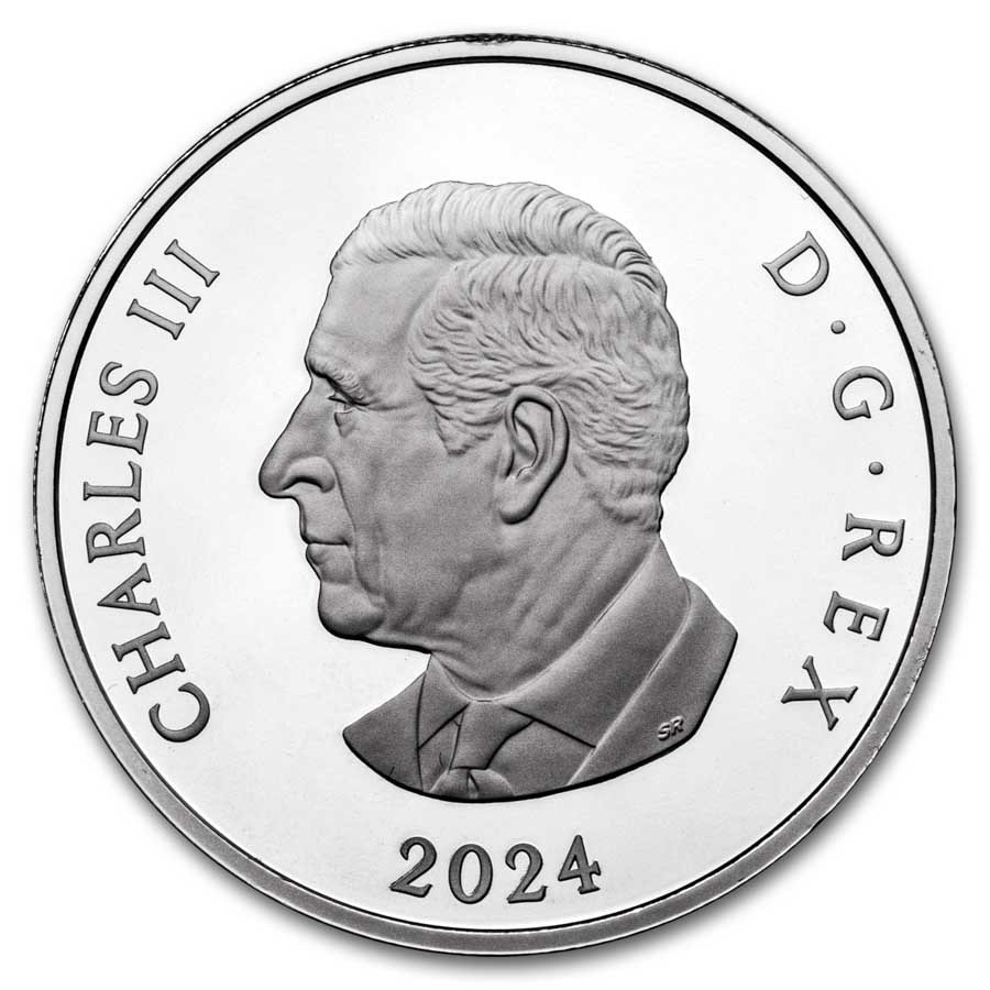 2025年 (新品) カナダ「干支 十二支・巳年 蛇年」純銀 1オンス