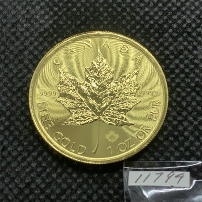 2025年 (新品) カナダ「メイプルリーフ」純金 1オンス 金貨 #11794