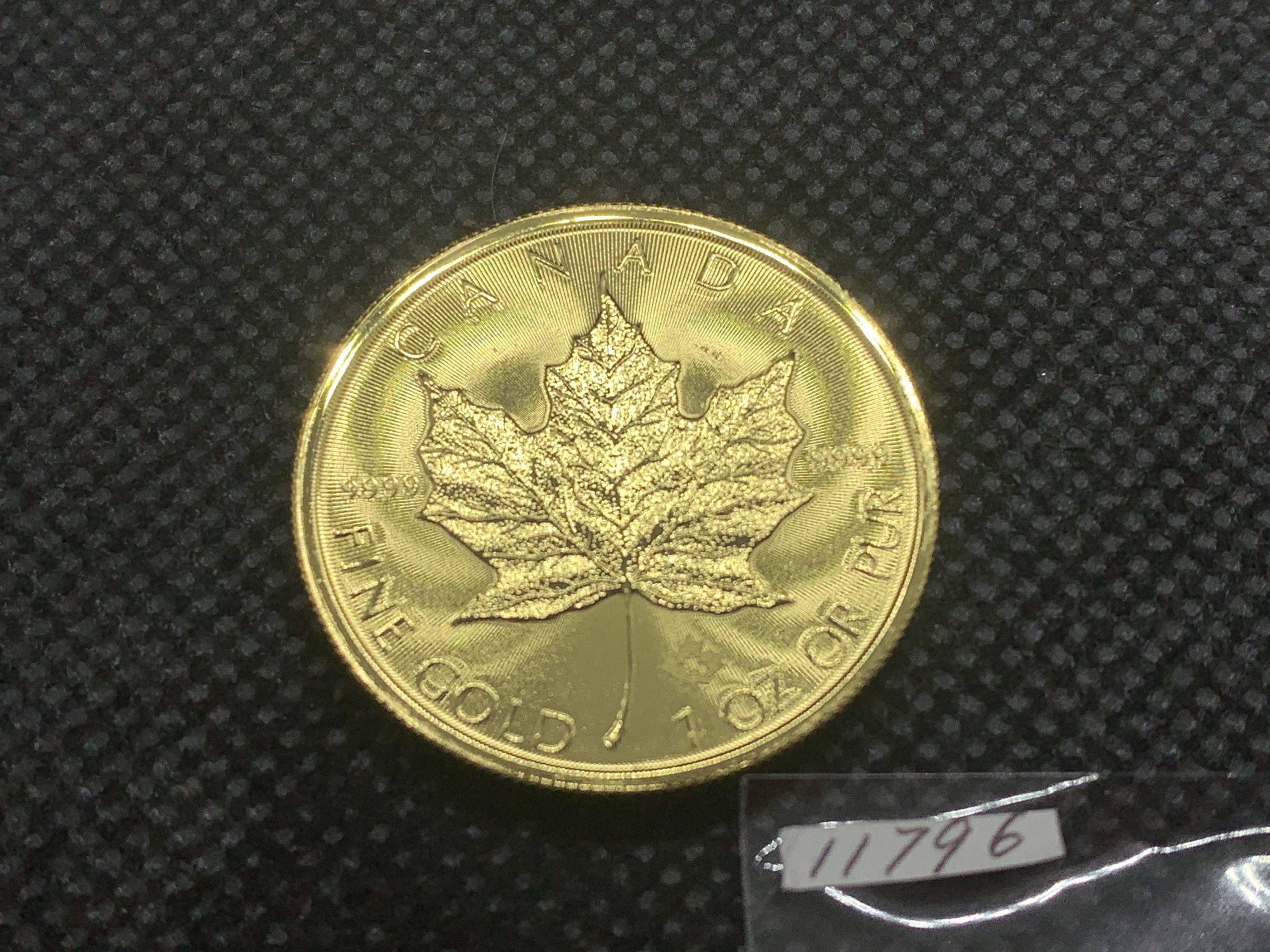 2025年 (新品) カナダ「メイプルリーフ」純金 1オンス 金貨 #11796