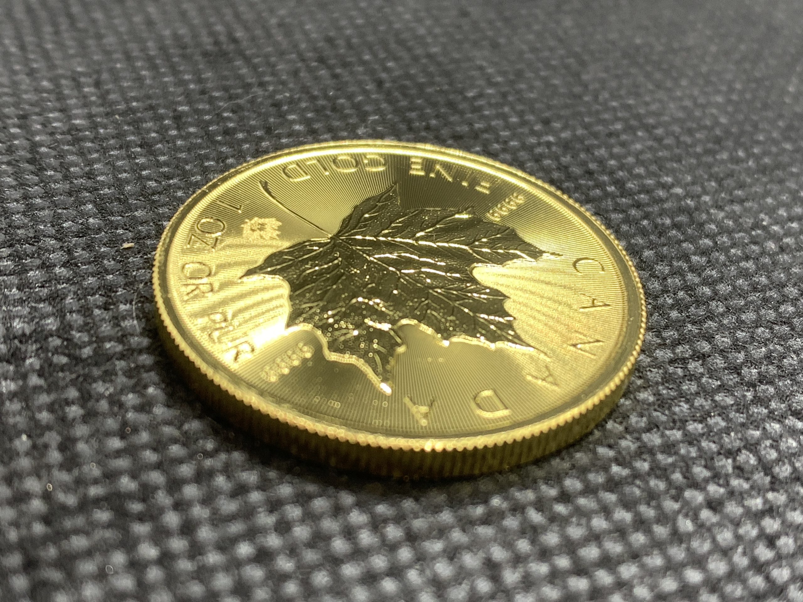 2025年 (新品) カナダ「メイプルリーフ」純金 1オンス 金貨 #11796 - 画像 (3)