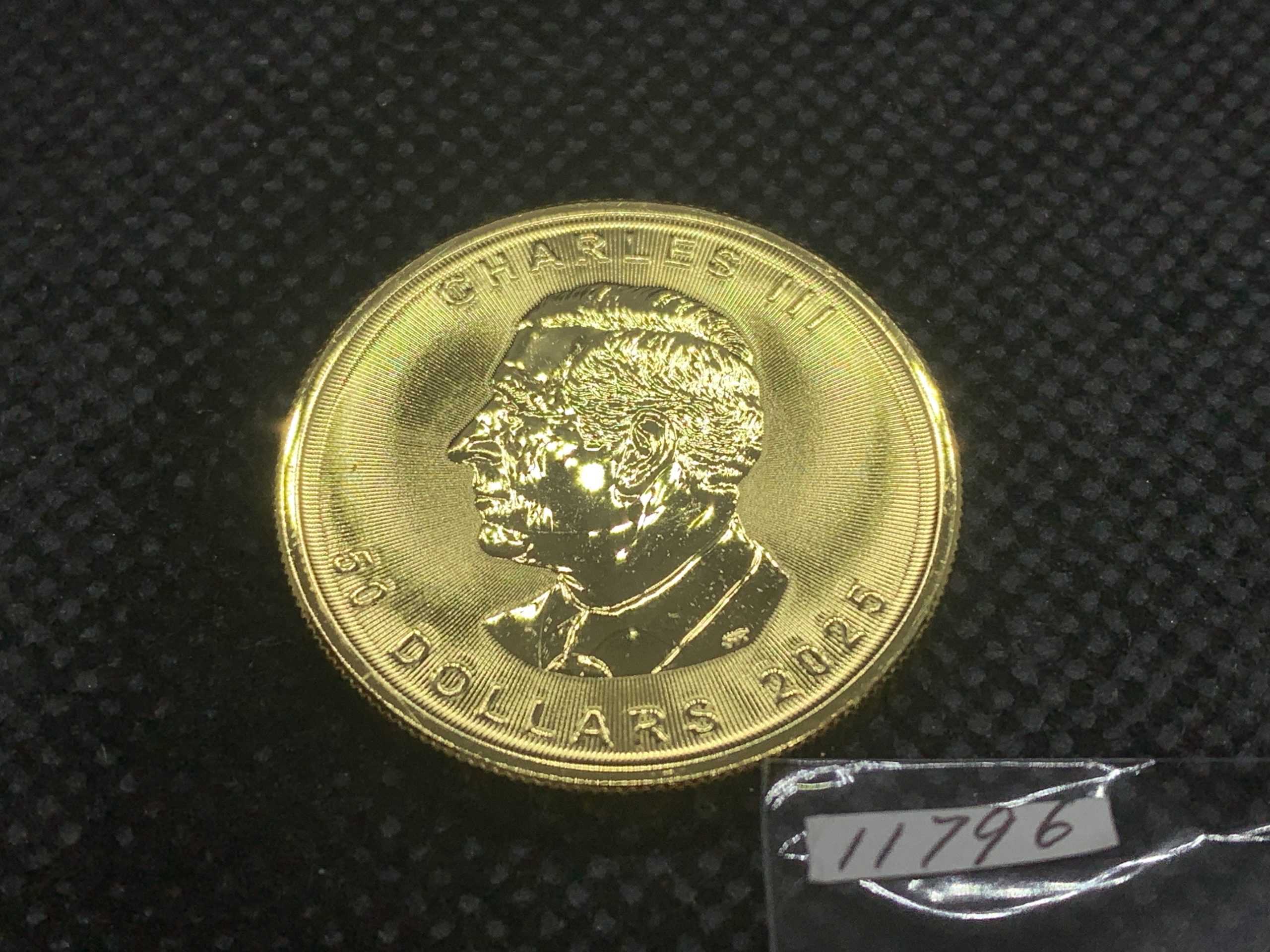 2025年 (新品) カナダ「メイプルリーフ」純金 1オンス 金貨 #11796 - 画像 (2)