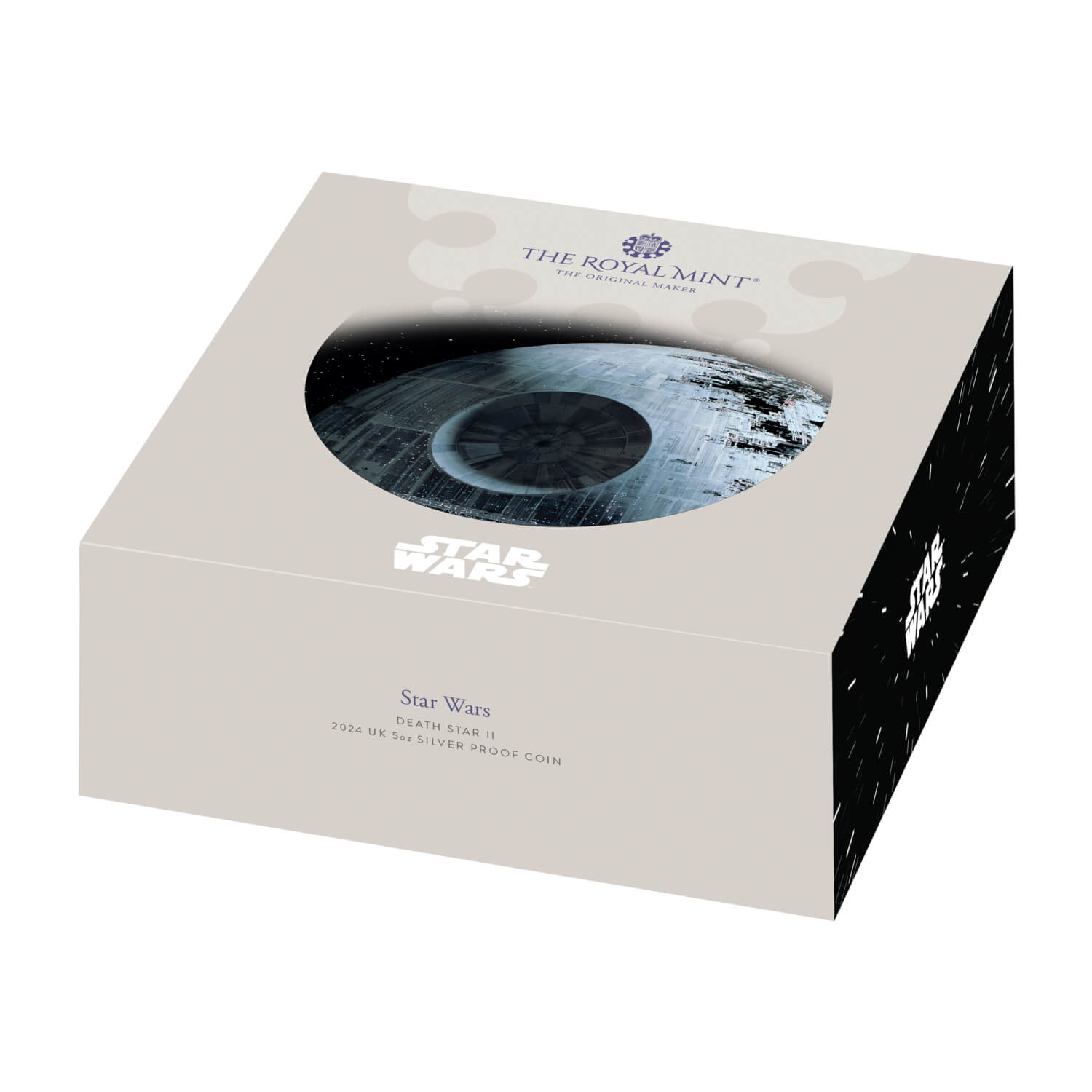 2024年 (新品) イギリス「デス・スター」純銀 5オンス プルーフ 銀貨 - 画像 (5)