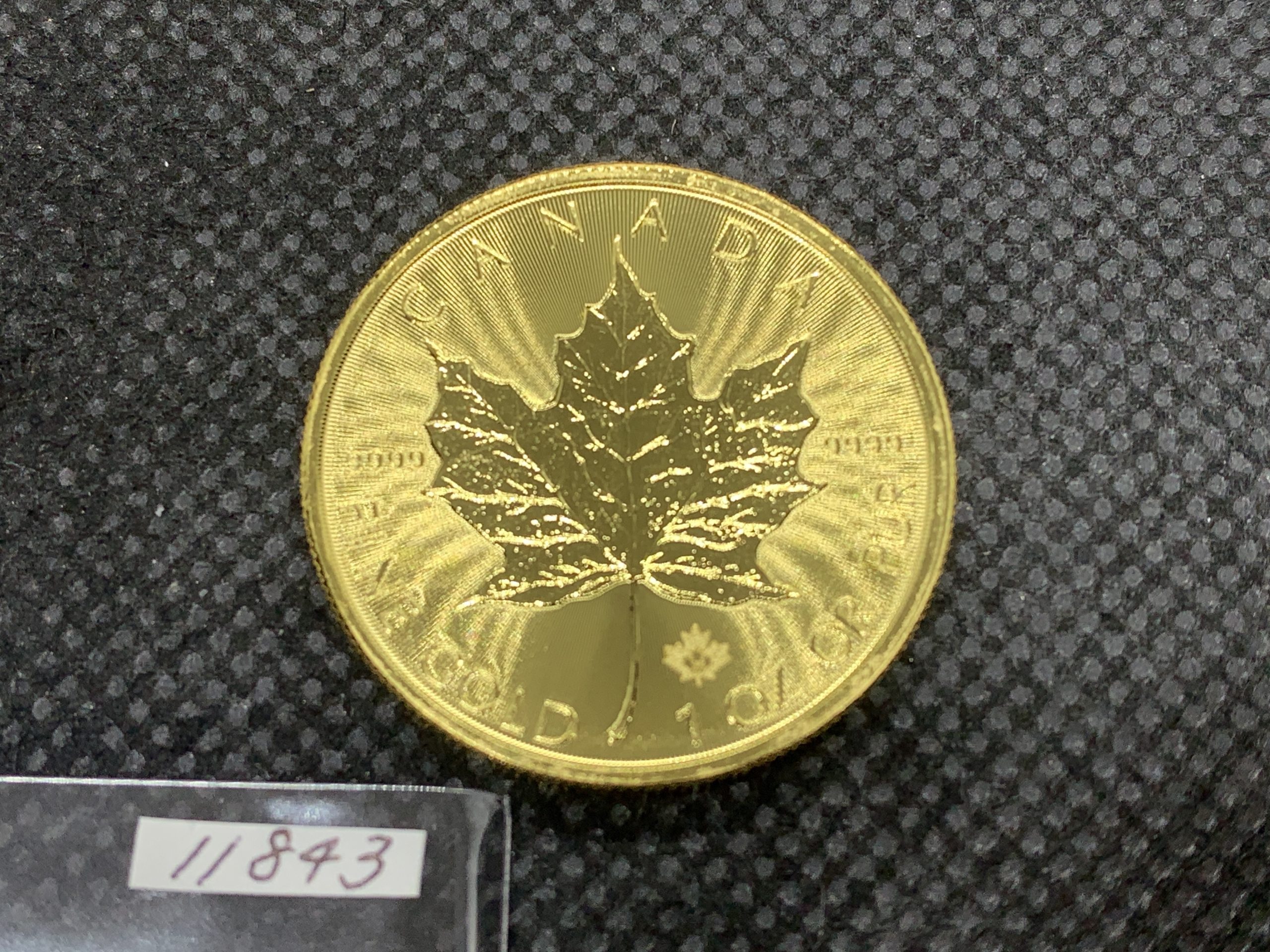 2025年 (新品) カナダ「メイプルリーフ」純金 1オンス 金貨 #11843