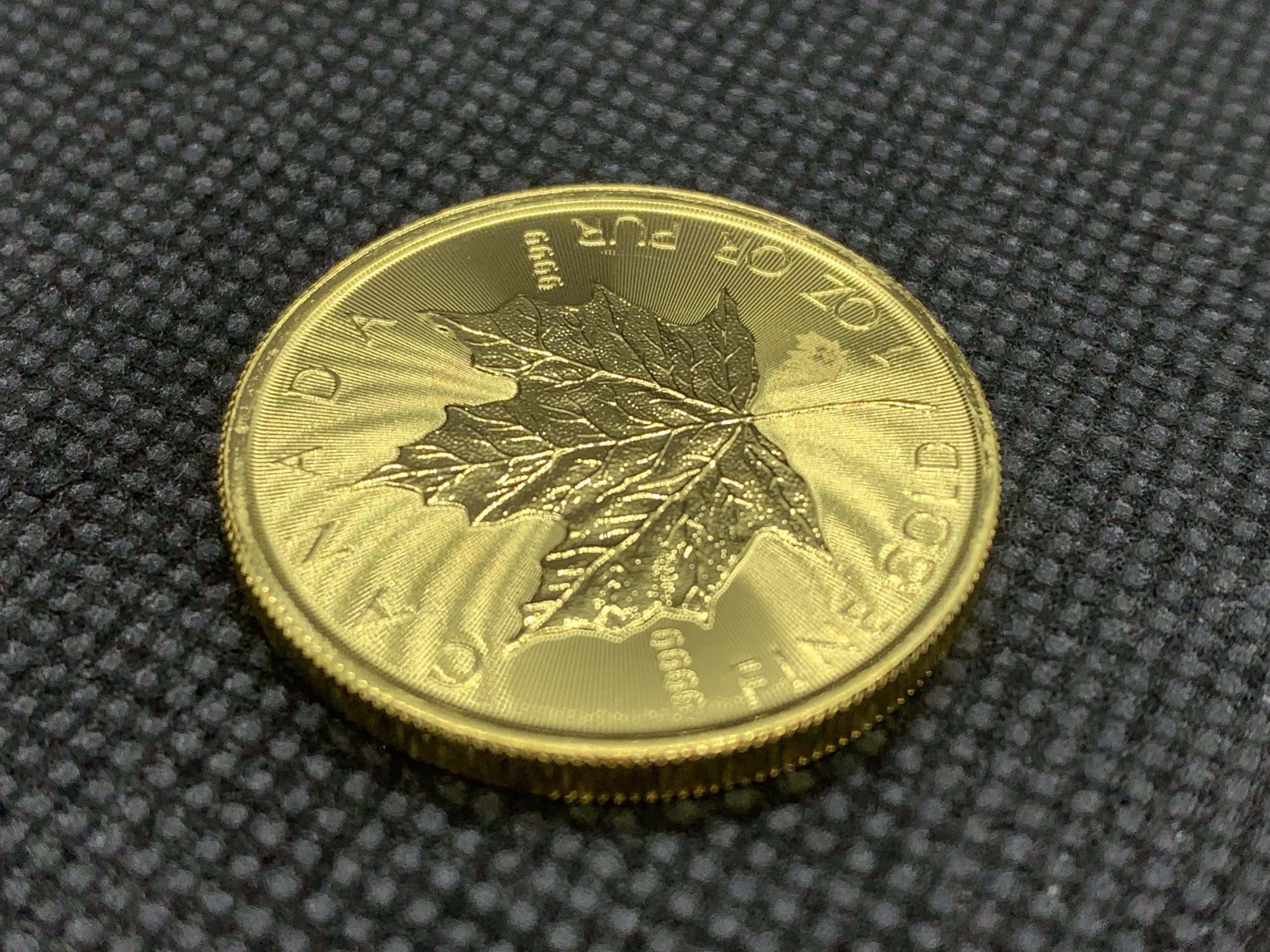 2025年 (新品) カナダ「メイプルリーフ」純金 1オンス 金貨 #11843 - 画像 (5)