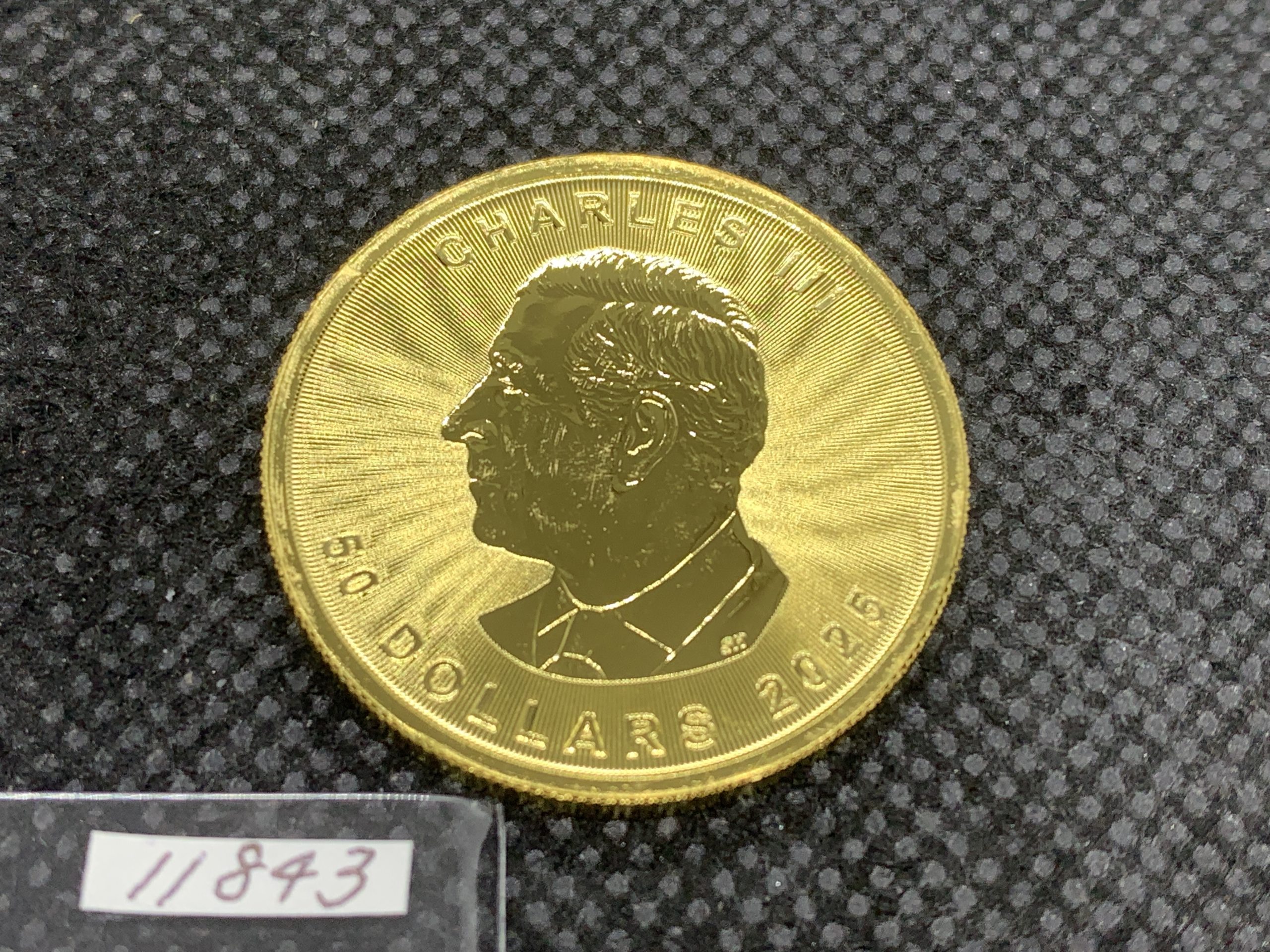 2025年 (新品) カナダ「メイプルリーフ」純金 1オンス 金貨 #11843 - 画像 (2)