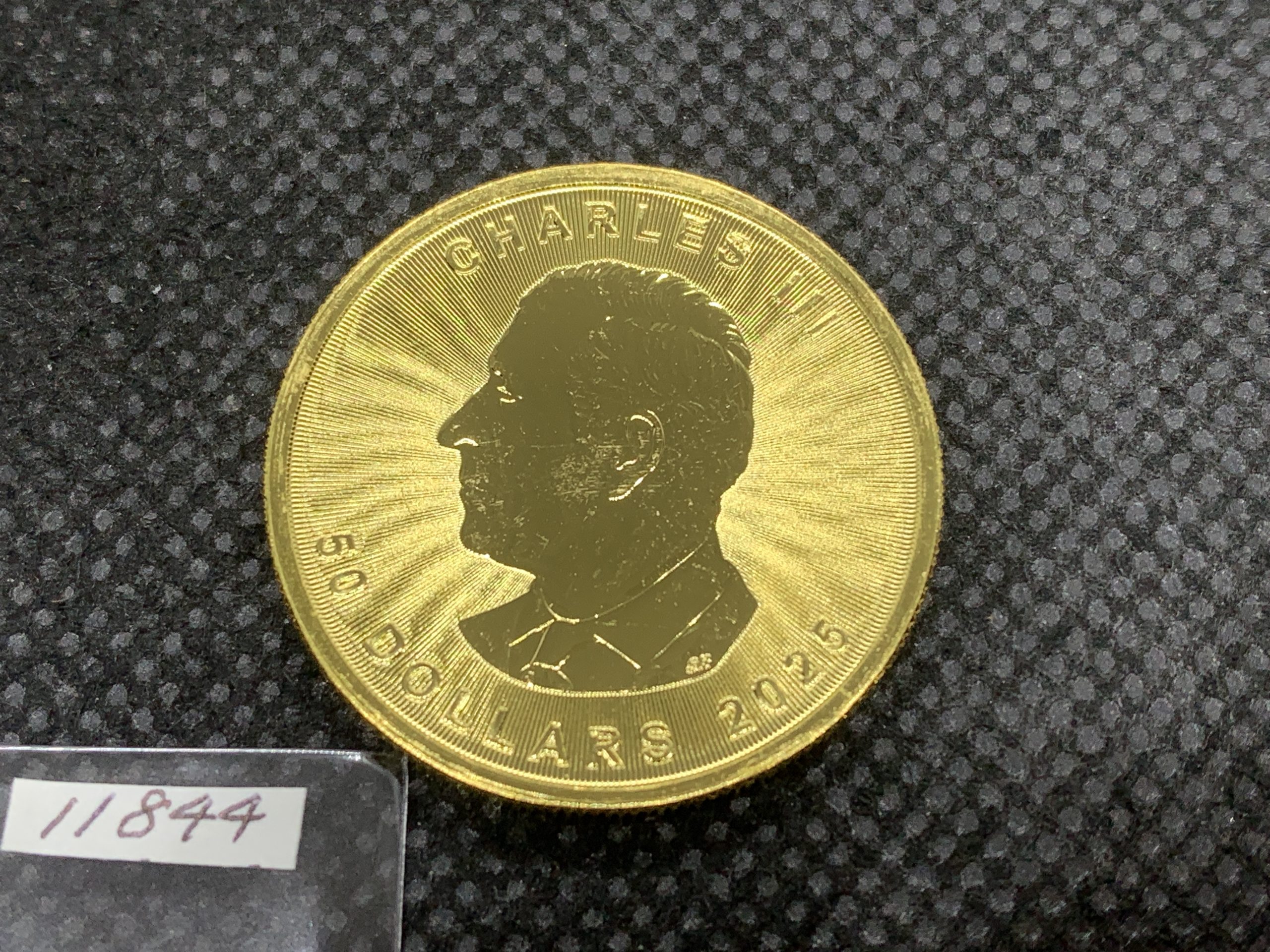 ②カナダサスカチュワンオイルメダル 2025年 (新品) カナダ「メイプルリーフ」純金 1オンス 金貨 #11844