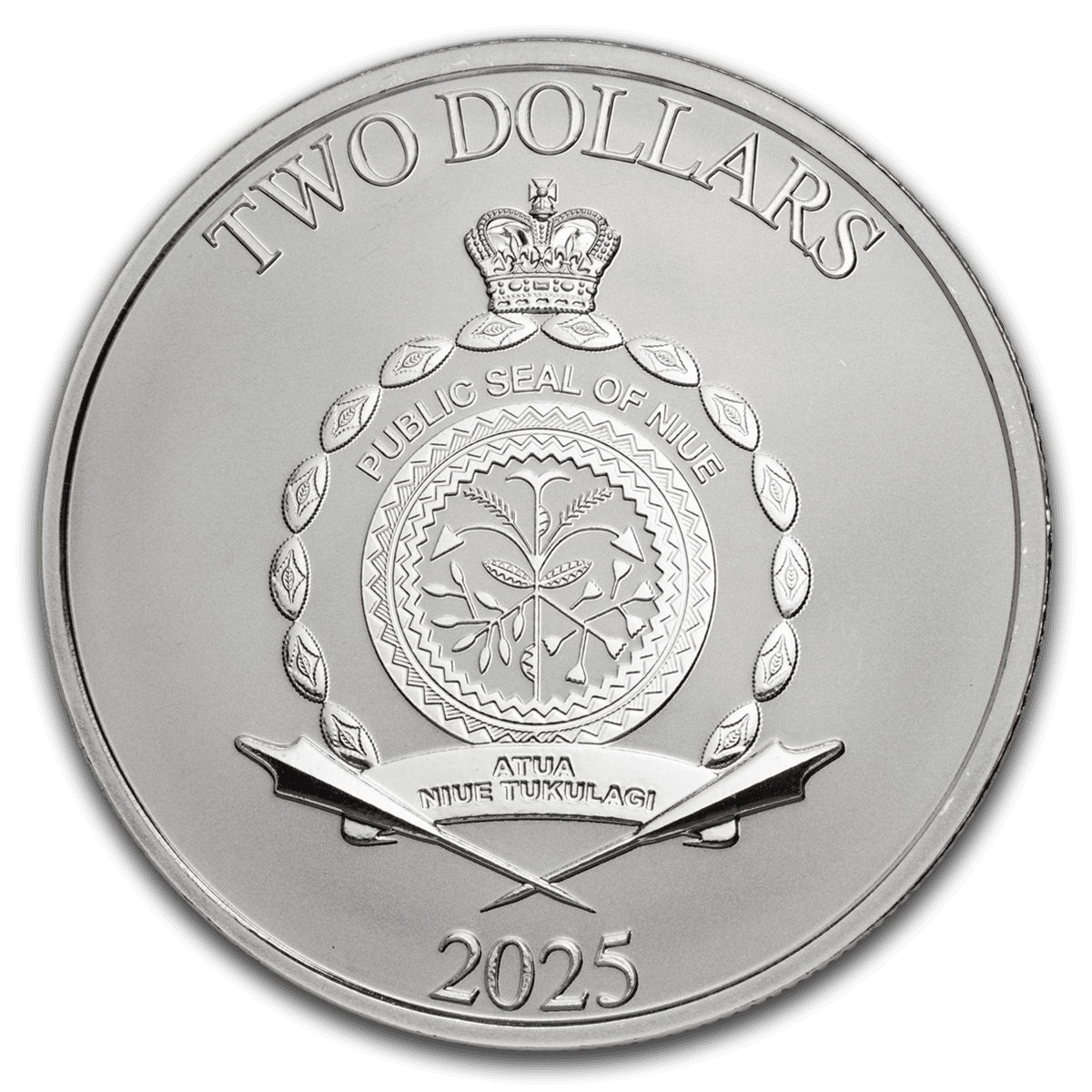 2025年 (新品) ニウエ「ディズニー・ミッキーのクリスマス」純銀 1