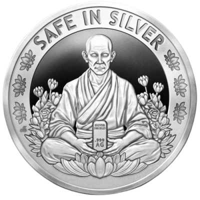 2025年 (新品) アメリカ「価値を守る銀」純銀 1オンス プルーフ メダル