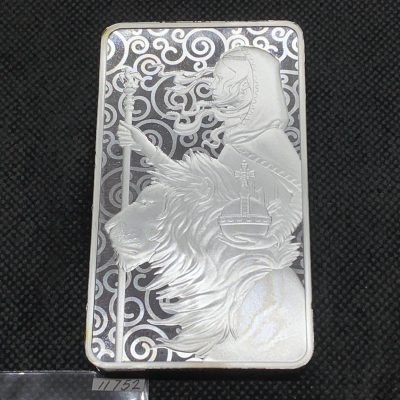 SOLD (New) 2021 British Royal Mint Una and the Lion 10 oz Silver Bar #11752