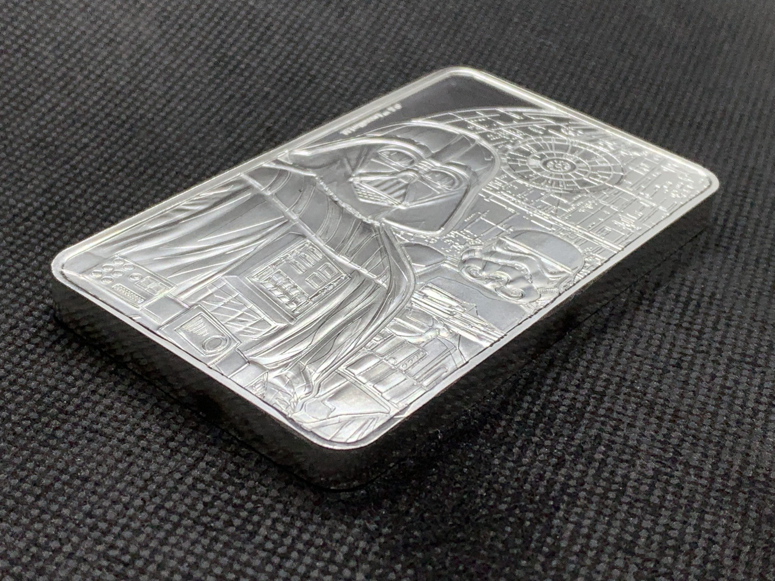2024 (New) Great Britain Royal Mint Star Wars Dark Side Silver 10 oz Bar #11751 - Image 2