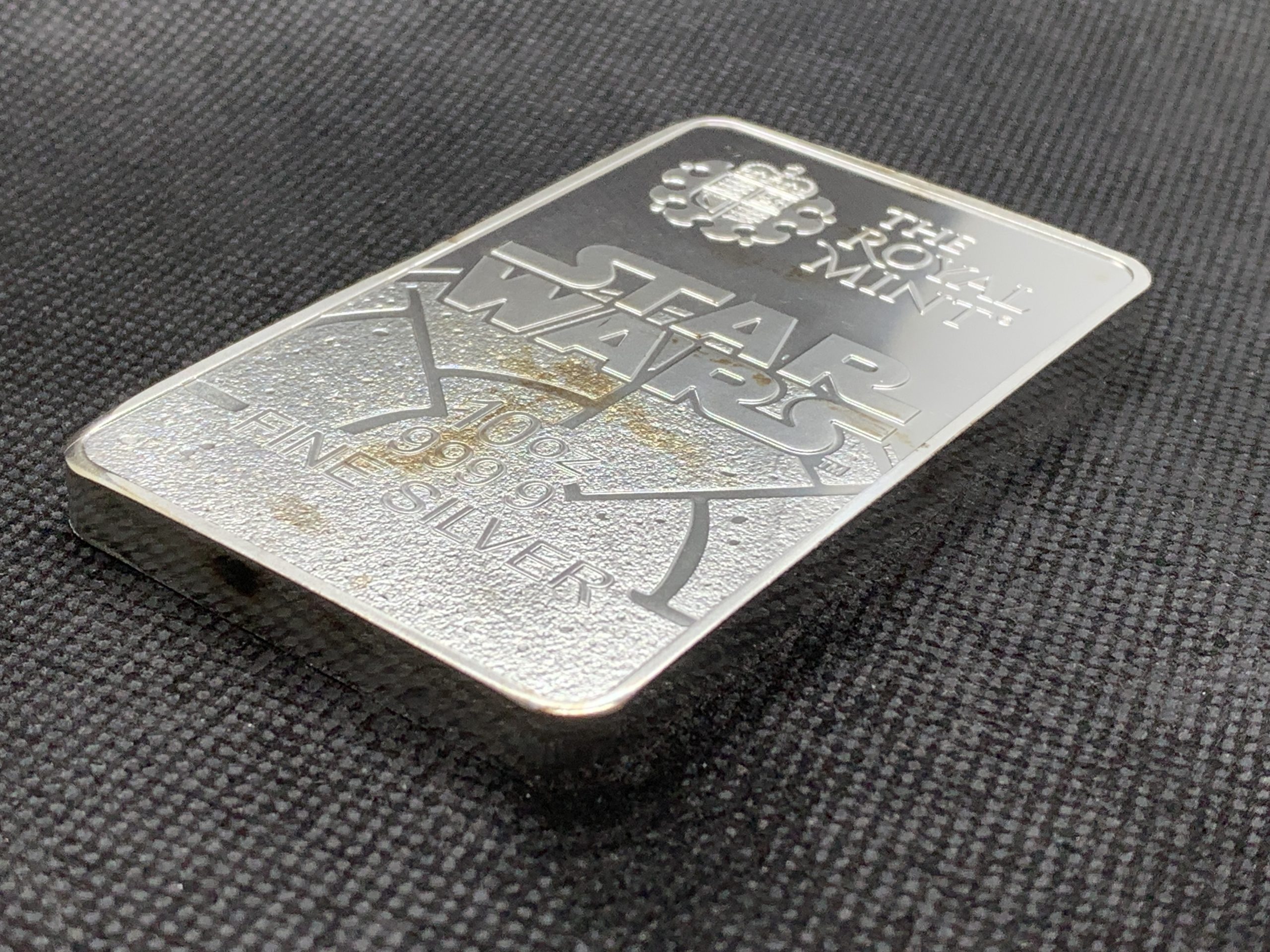 2024 (New) Great Britain Royal Mint Star Wars Dark Side Silver 10 oz Bar #11751 - Image 5