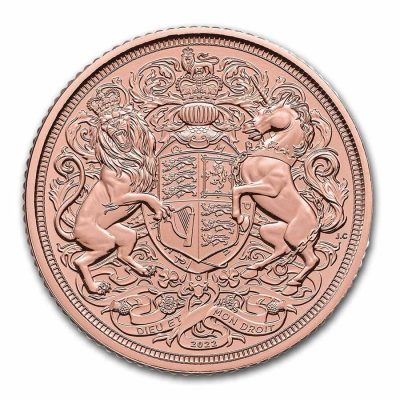 2022年 (新品) イギリス「メモリアルソブリン・チャールズ3世」金貨