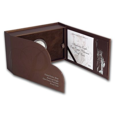 2016年 (新品) アメリカ「イーグル」純プラチナ 1オンス プルーフ プラチナ貨