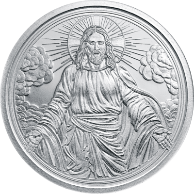 2026年 (新品) アメリカ「キリストの再臨」純銀 1オンス メダル