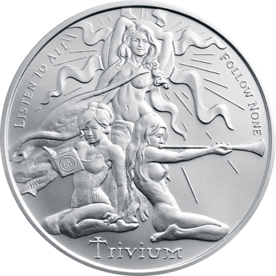 2026 (New) USA Trivium Girls Silver 1 oz Round