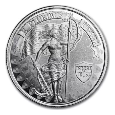 (新品) アメリカ「団結」純銀 1オンス メダル