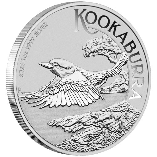 2026年 (新品) オーストラリア「クッカバラ・ワライカワセミ」純銀 1