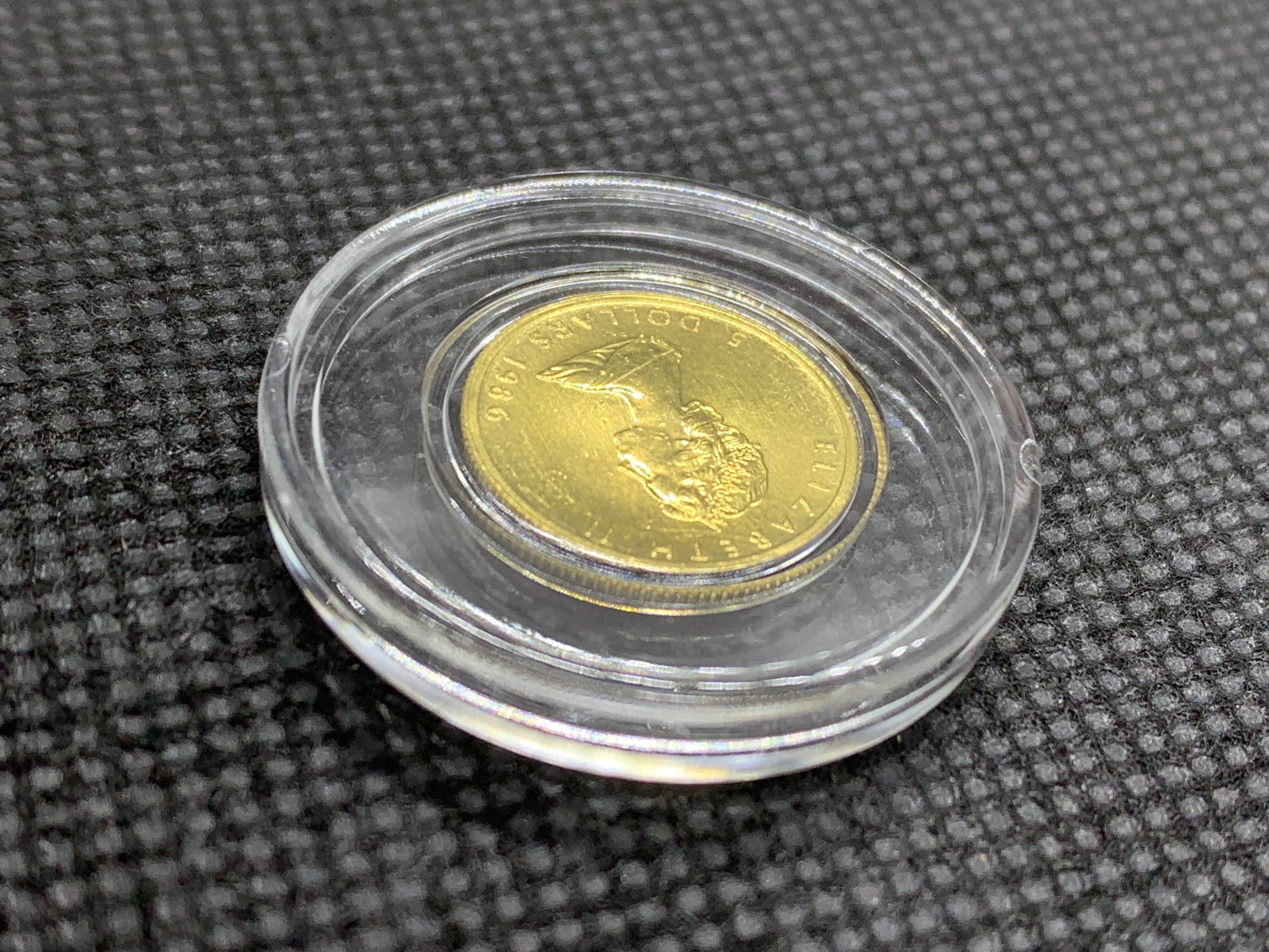 メイプルリーフ　金貨　1/10 オンス　1986年　カナダ 1986年 (新品) カナダ「メイプルリーフ」純金 1/10オンス 金貨 #11913