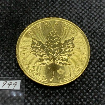 2025年 (新品) カナダ「メイプルリーフ」純金 1オンス 金貨 #11944