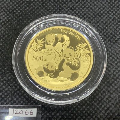 2025年 (新品) 中国「パンダ」純金 30グラム 金貨 #12066