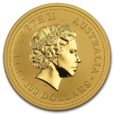 2000年 (新品) オーストラリア「干支 十二支・辰年 龍年」純金 1/20