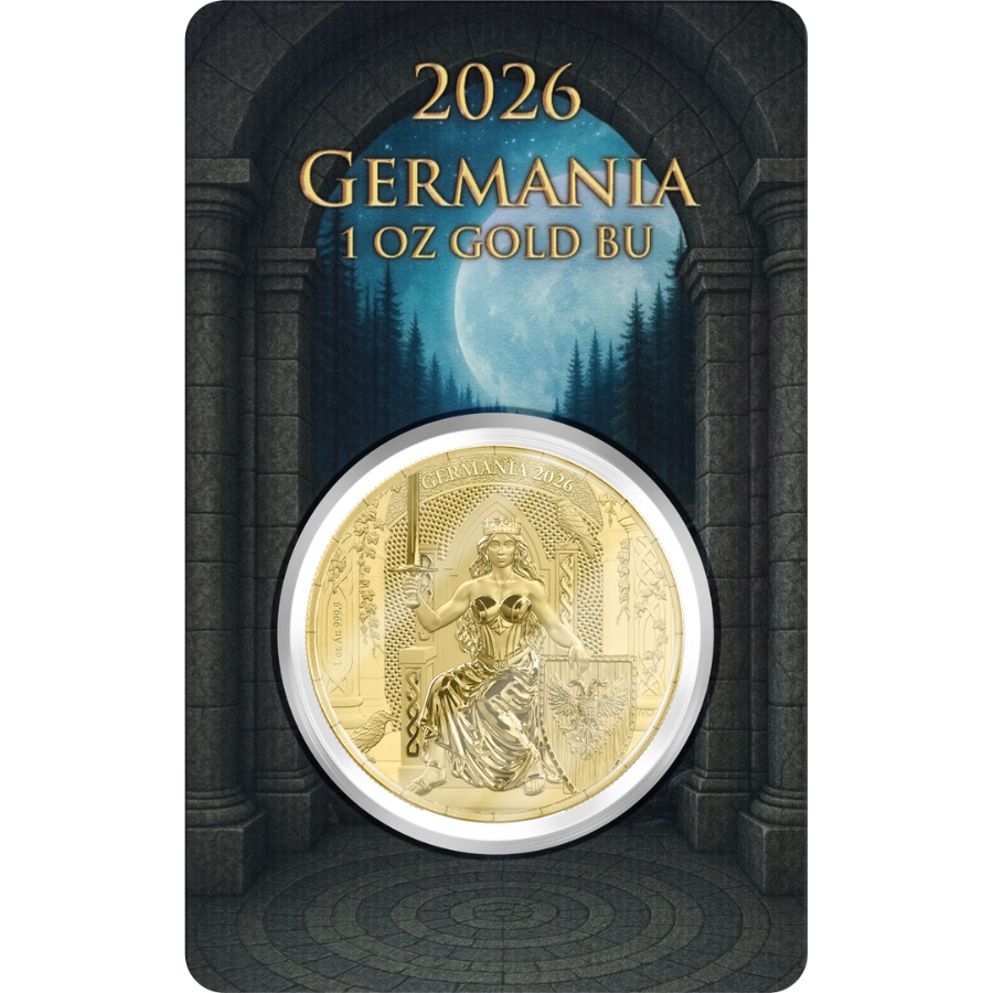 2026年 (新品) ポーランド「ゲルマニア」純金 1オンス 金貨 | ゴールド