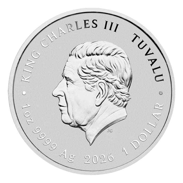 2026年 (新品) ツバル「DUNE/デューン」純銀 1オンス 銀貨 | ゴールド