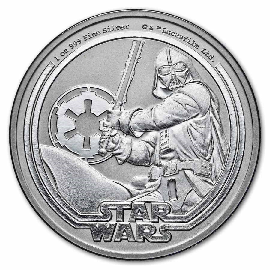 2026年 (新品) ニウエ「スターウオーズ・ダース ベーダー」純銀 1