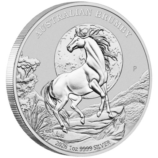 2026年 (新品) オーストラリア「ブランビー・馬」純銀 1オンス 銀貨