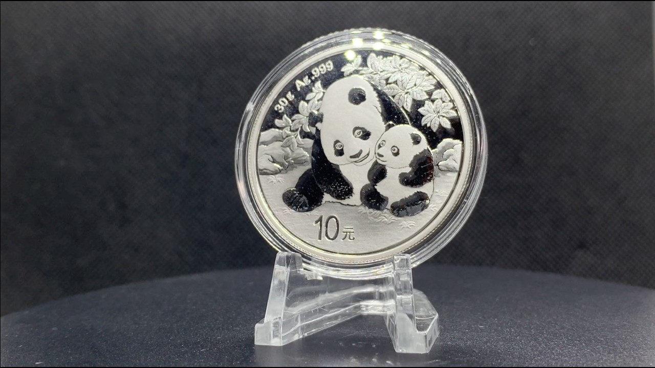 2024年 (新品) 中国「パンダ」純銀 30グラム 銀貨 | ゴールド市場