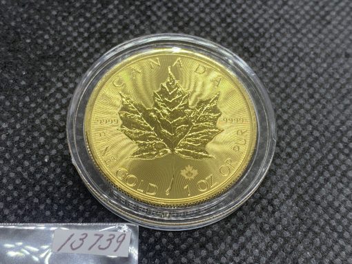 2026年 (新品) カナダ「メイプルリーフ」純金 1オンス 金貨 #13739