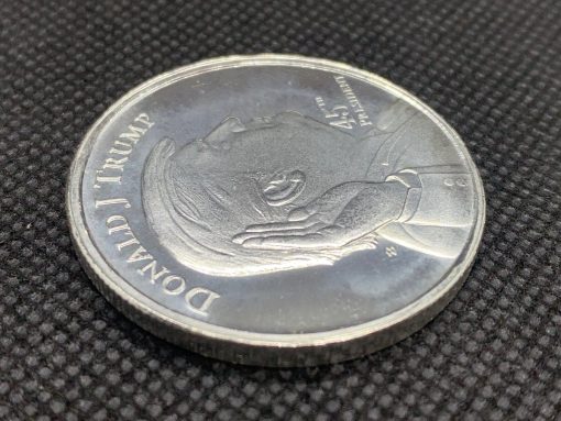 新品) アメリカ「ドナルド・J・トランプ 第45代大統領」純銀 1オンス
