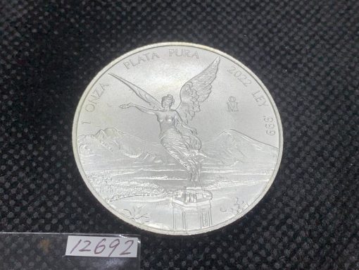 2022年 (新品) メキシコ「リベルタッド」純銀 1オンス 銀貨 #12692