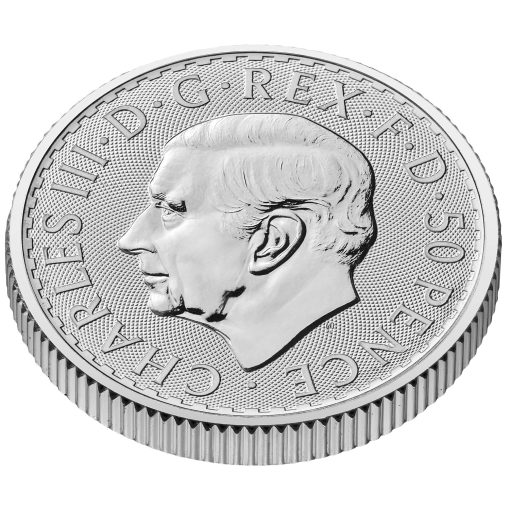 2027年 (新品) イギリス「ブリタニア・30周年」純銀 1/4オンス 銀貨