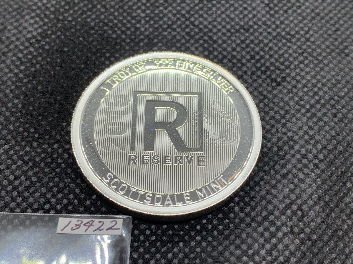 2015年 (新品) アメリカ「リザーブ」純銀 1オンス メダル #13422